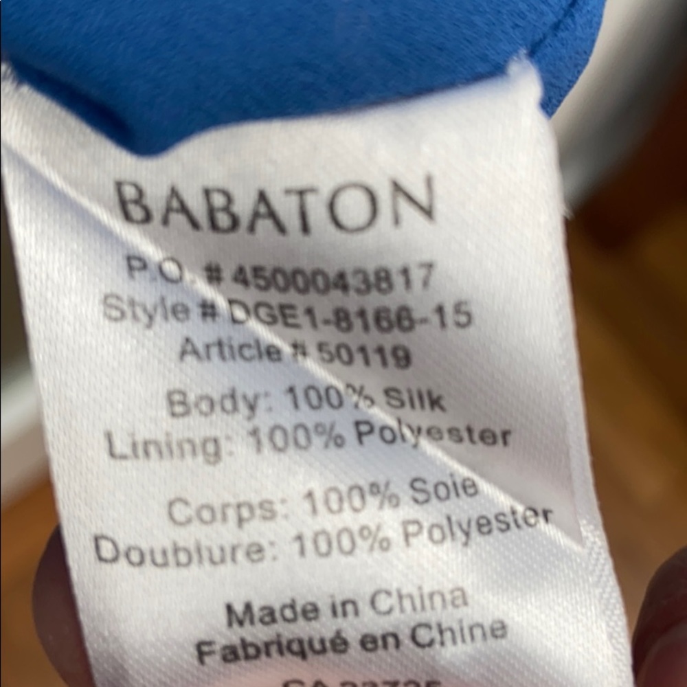 ❗️SOLD❗️BLUE Babaton Bennett dress - Picture 7 of 11
